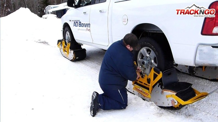 Гусеничные движители Trackngo