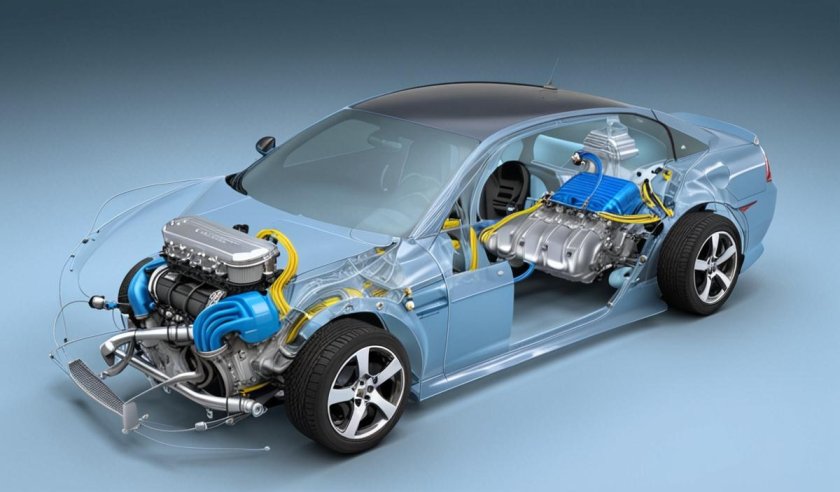 Гибридный силовой агрегат