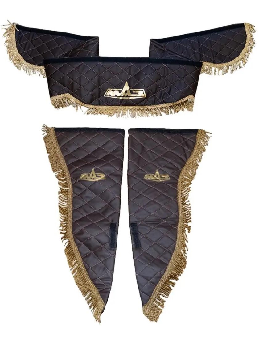 Ламбрекены на МАЗ из экокожи