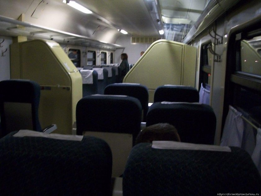 Сидячий вагон псков010а