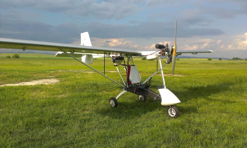 Мотодельтаплан биплан