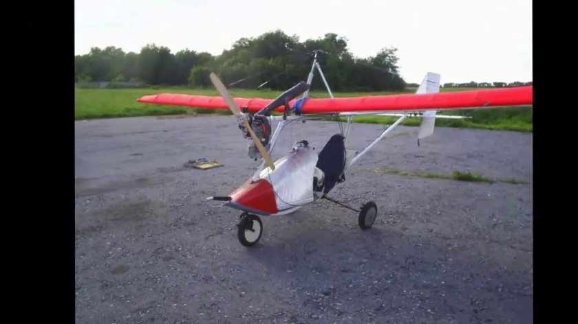 Сверхлегкий мотопланер Шмель