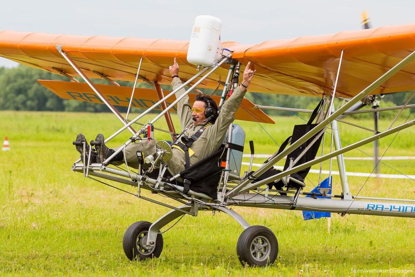 Сверхлегкий мотопланер Шмель