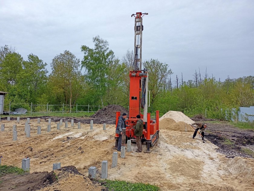 Забивка жб свай