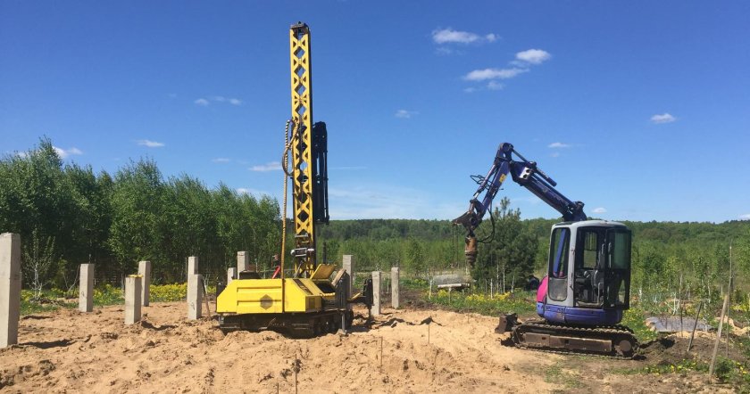 Технология забивки железобетонных свай