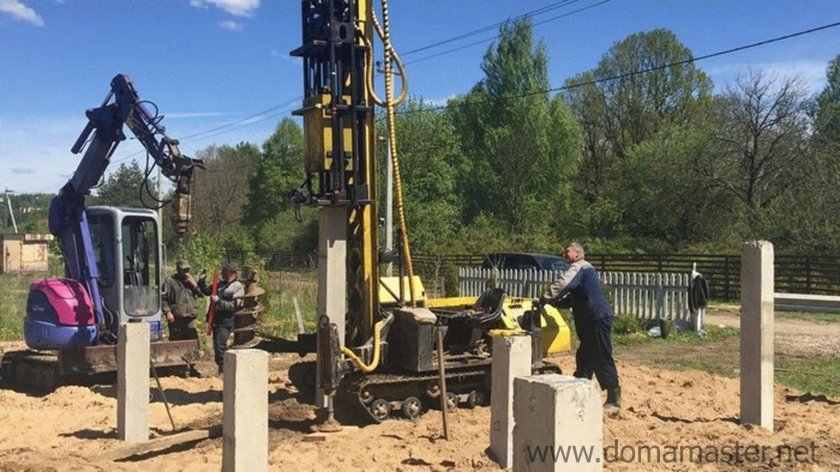 Забивка жб свай