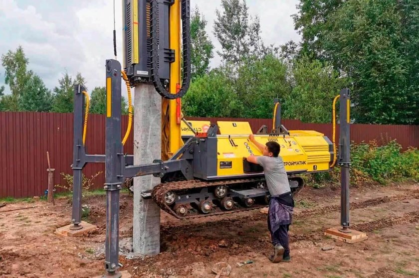 Забивка жб свай