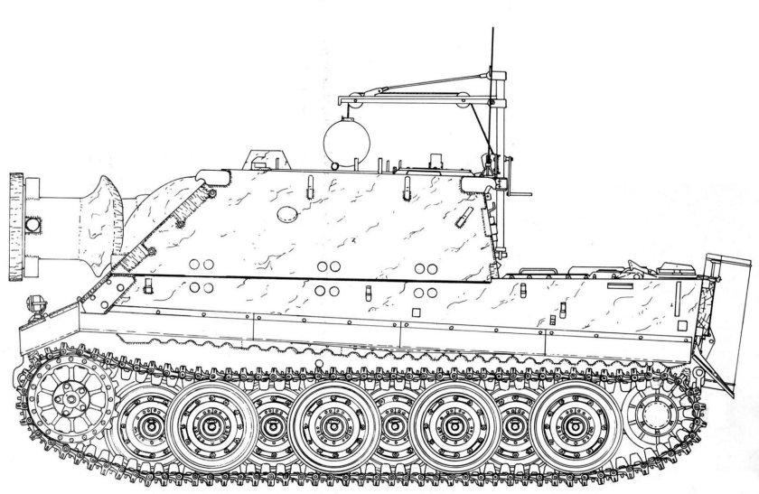 Штурм тигр танк чертеж
