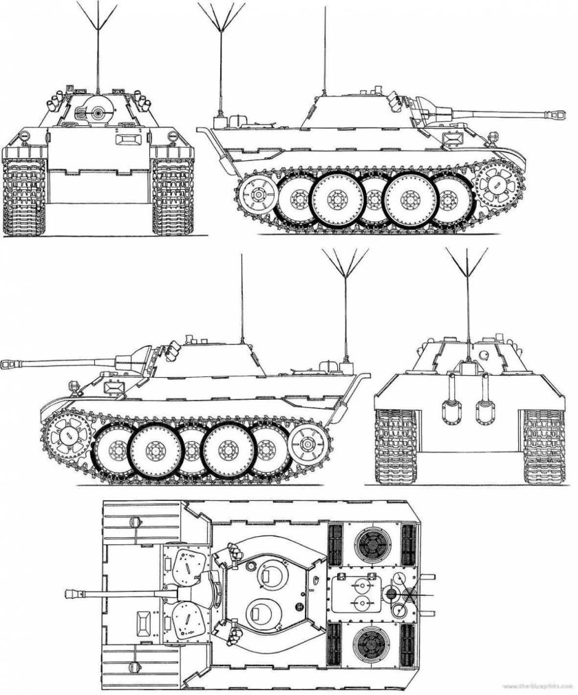 Немецкий танк vk1602 леопард боекомплект