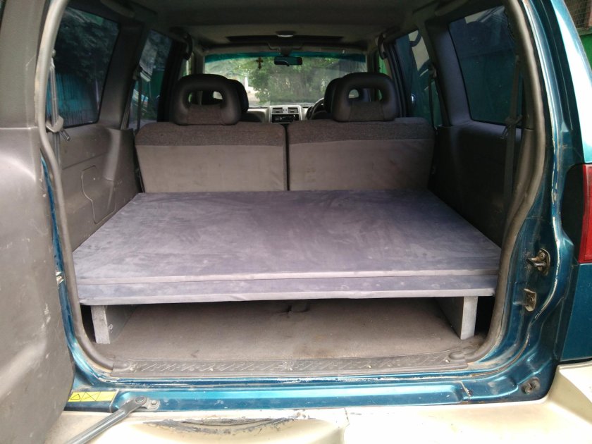 Спальник в Ниссан Террано 2