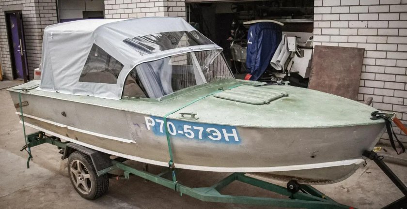 Лодка янтарь 2