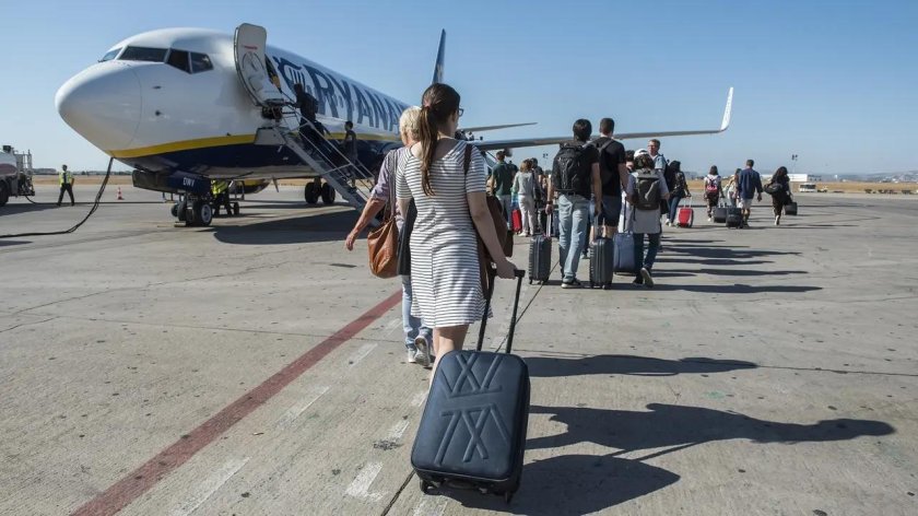 Самолет высадка пассажиров