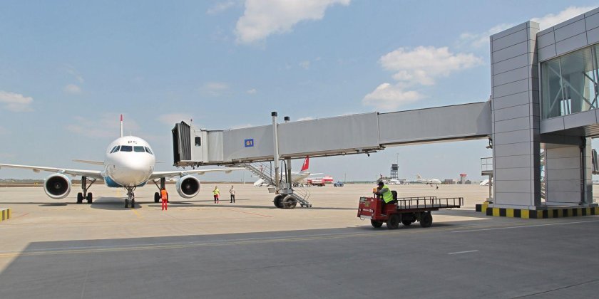 Телетрап в аэропорту Домодедово