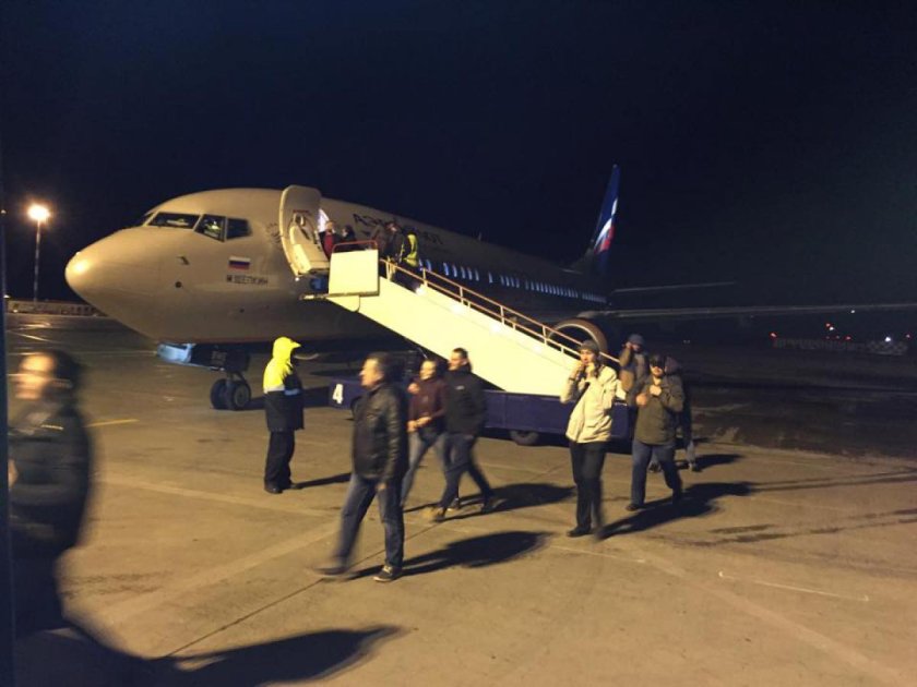 Аварийный трап Боинг 737