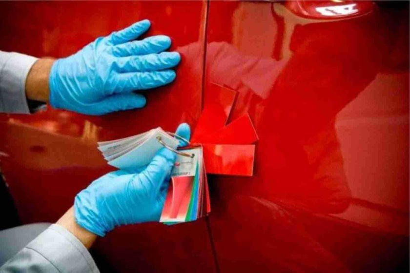 Подбор автоэмалей фото