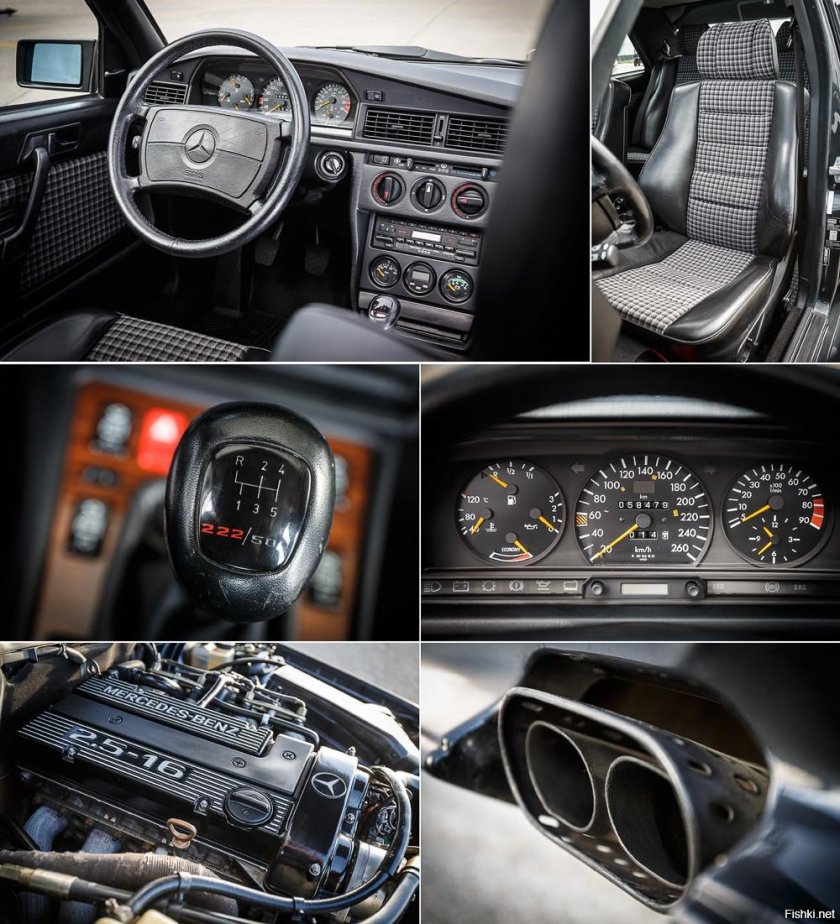 Mercedes 190 EVO 2 салон