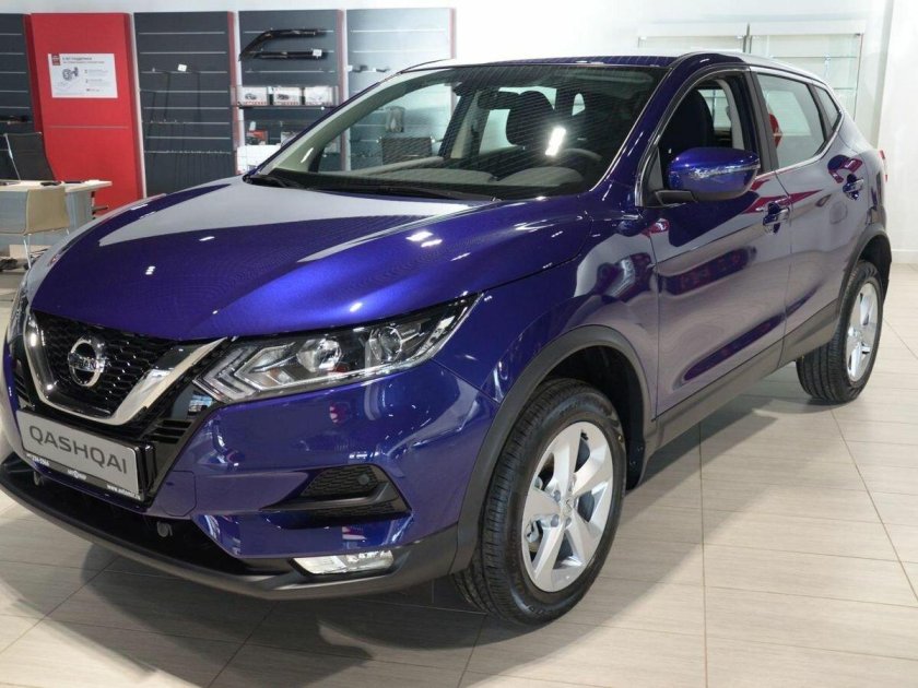 Nissan Qashqai 2022 синий