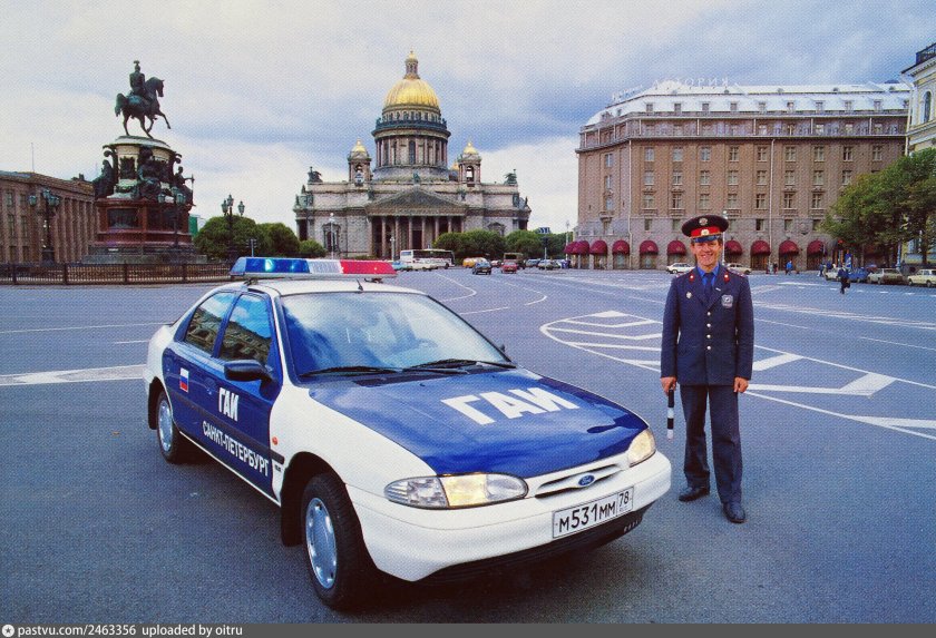 Форд Мондео полиция