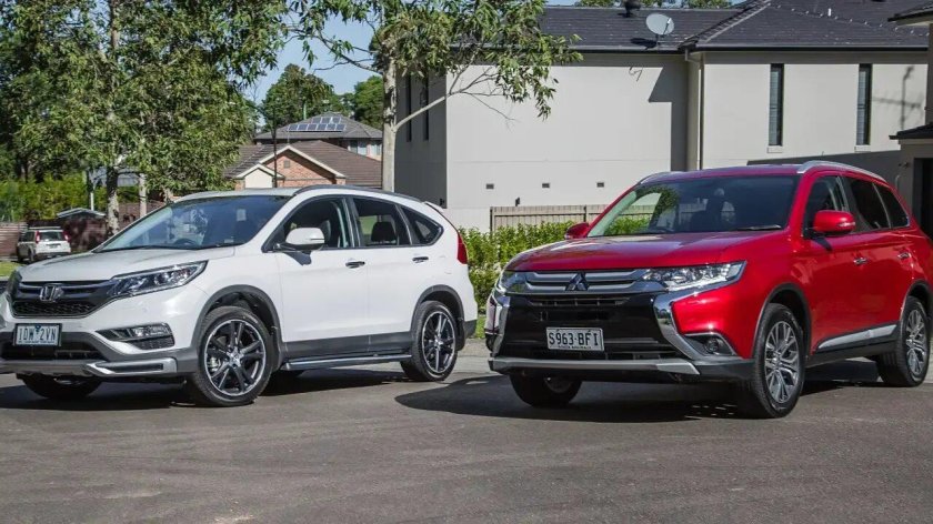 Honda CRV vs Mitsubishi Outlander