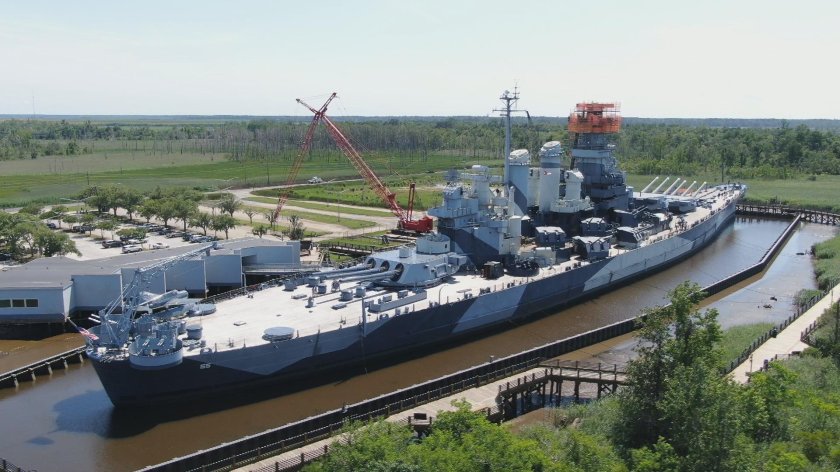 Линкор North Carolina корабль музей