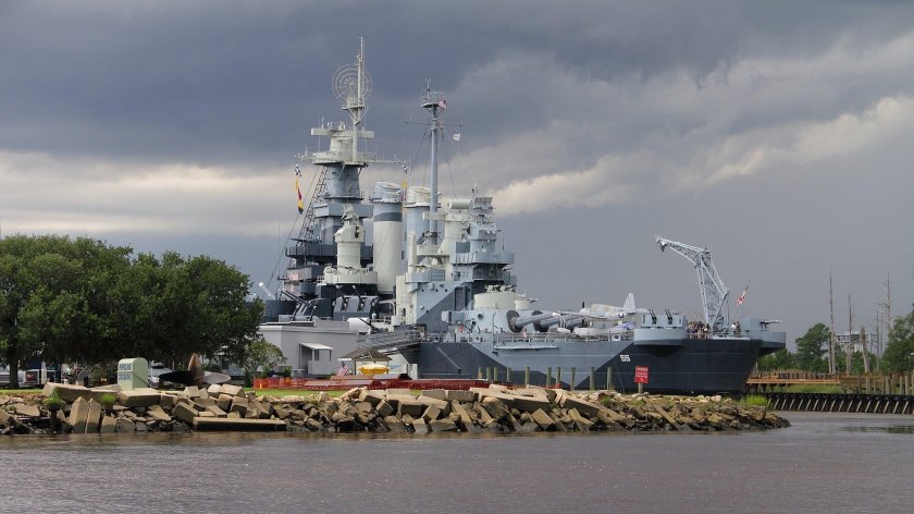 Линкор Северная Каролина музей