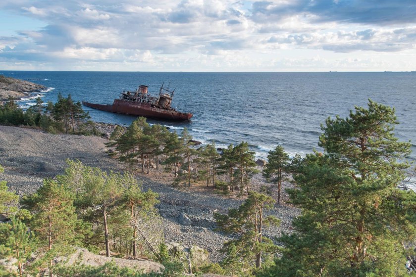 Остров Гогланд Балтийского моря