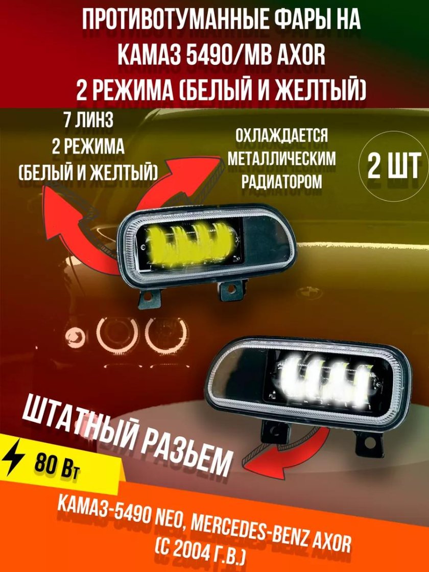 Кронштейн противотуманки Аксор