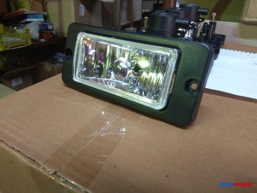 35.3743, Фара противотуманная КАМАЗ рестайл. 35.3743