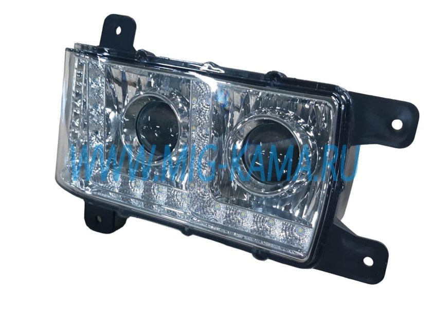 Фара противотуманная КАМАЗ 5490 светодиодная