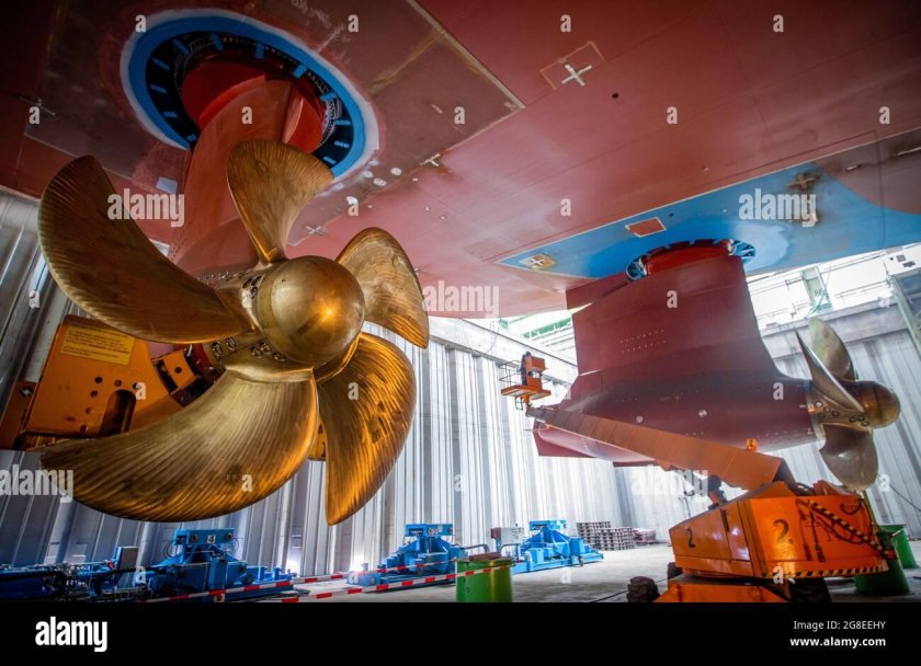 Винторулевые колонки Azipod шведско-швейцарской ABB