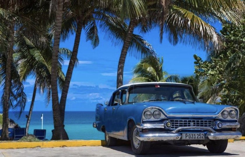 Куба Гавана Варадеро машина