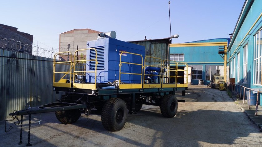 Передвижная насосная станция ПНУ-75