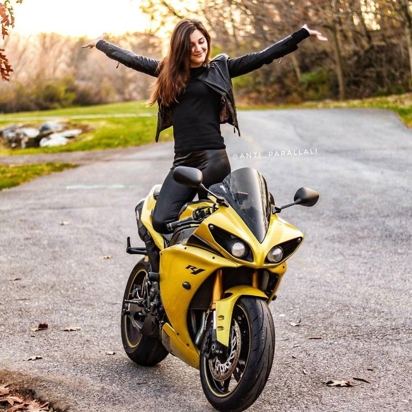 Девушки на Ямаха р6