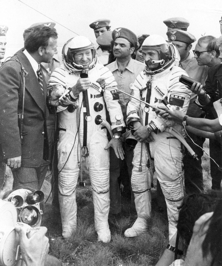 Леонов и Кубасов Союз Аполлон