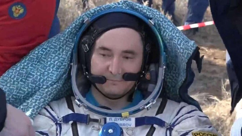 Союз МС-19 экипаж посадки