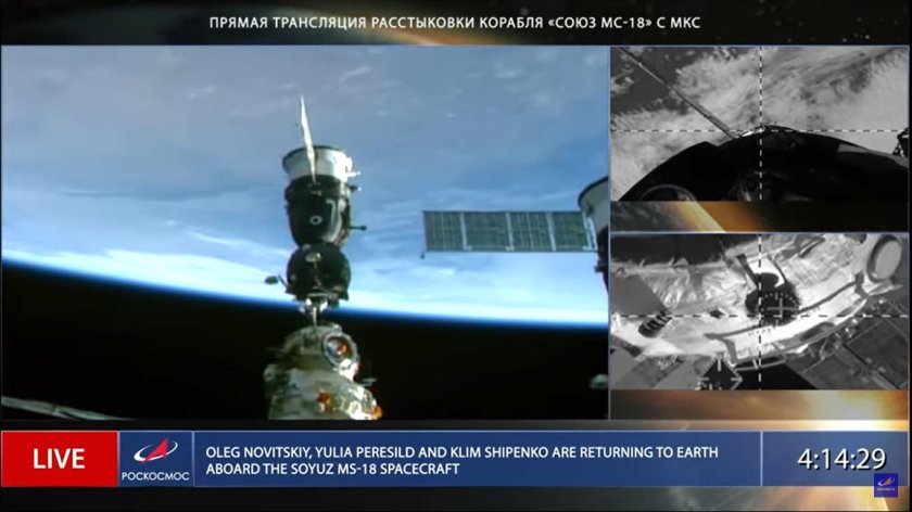 Размеры Союз МС-18