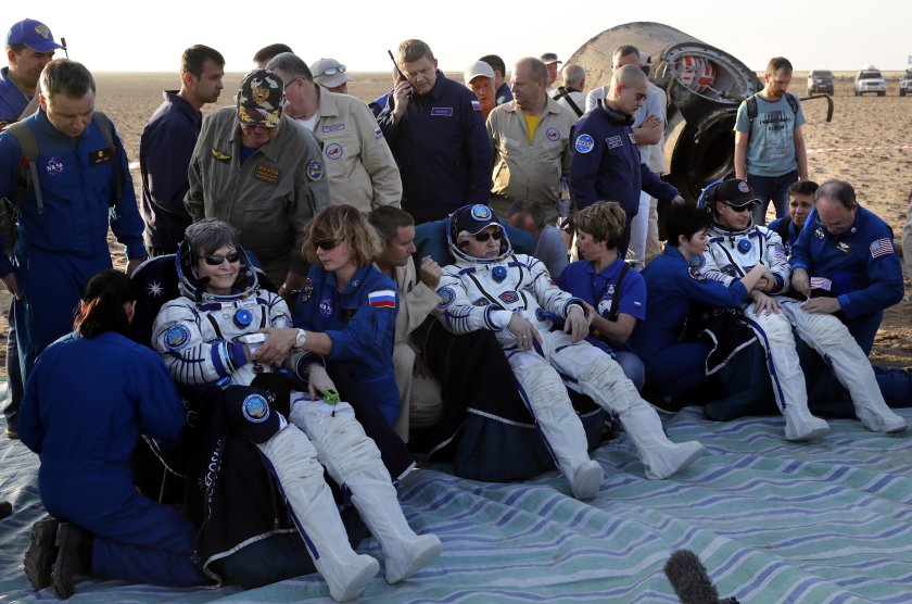 Приземление Космонавтов