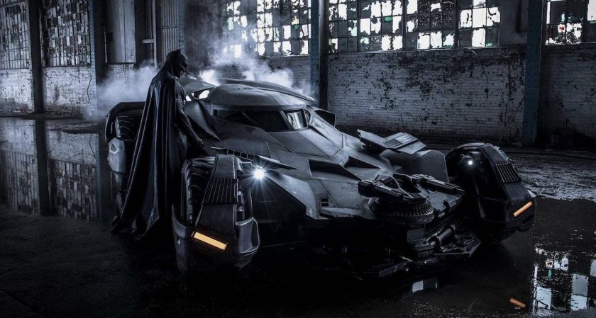 Бэтмен Бен Аффлек Бэтмобиль