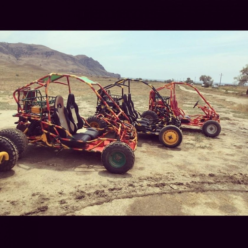 Покататься на багги