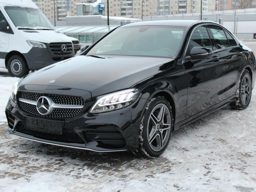 Мерседес c 205 чёрный