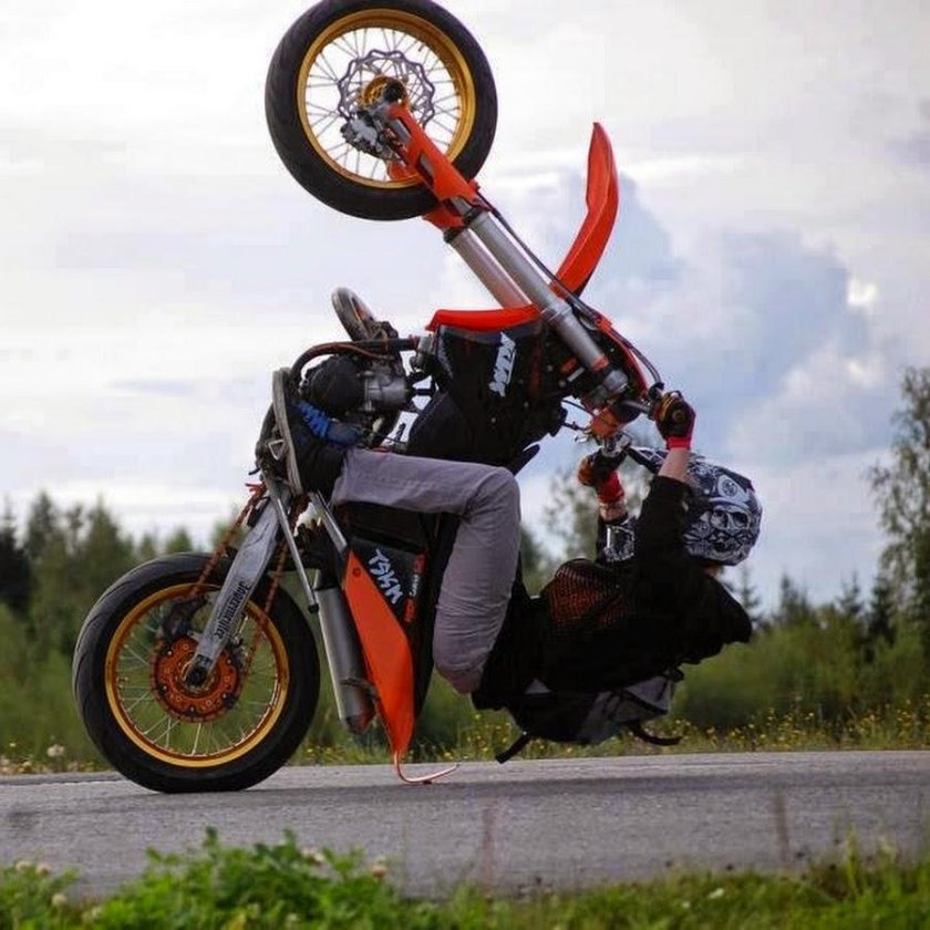 Питбайк стант 12/12