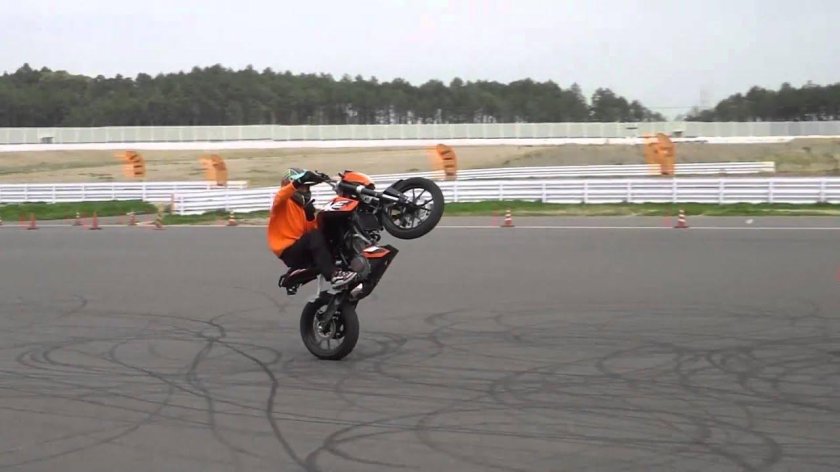 КТМ 125 SX стант