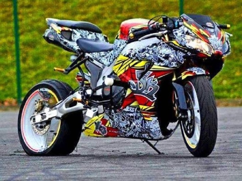 Мотоцикл под стант