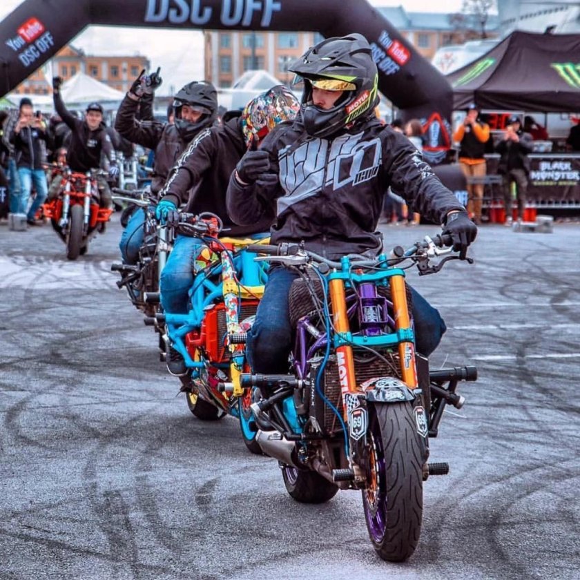 Мото для стантрайдинга