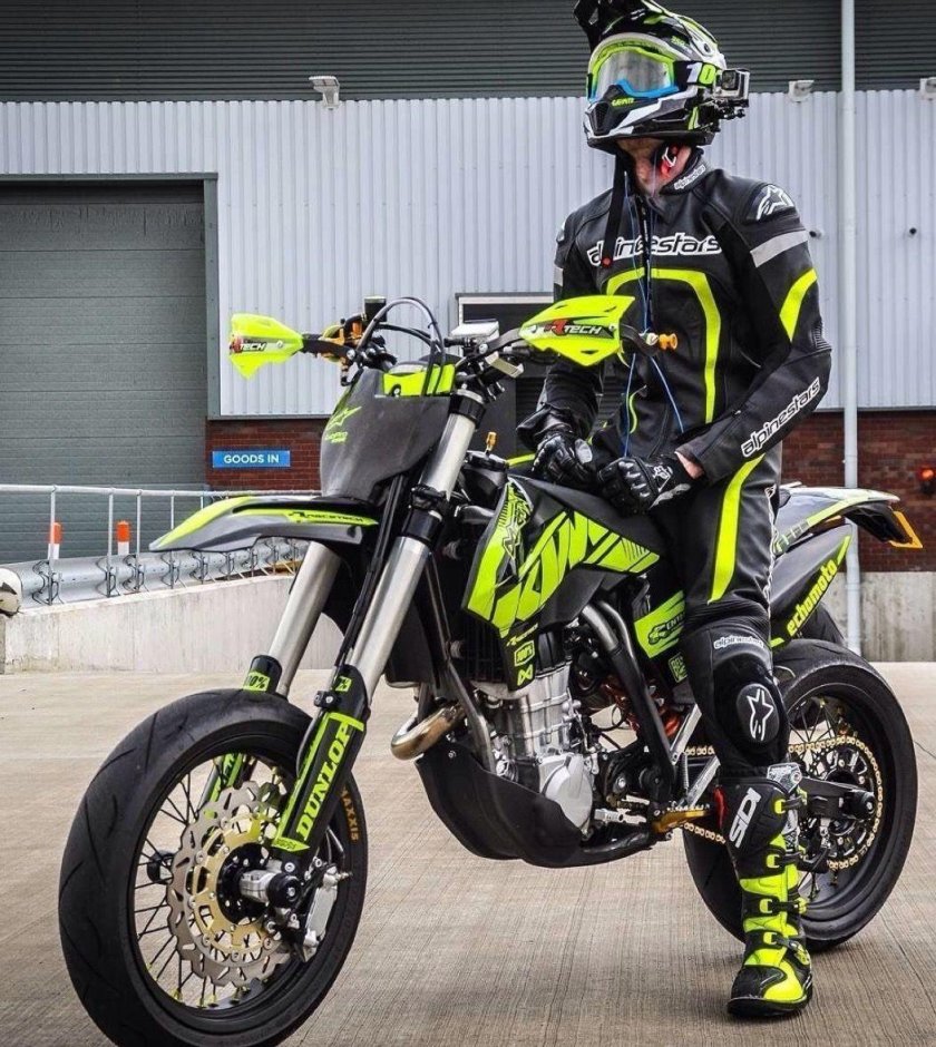 КТМ супермото стант