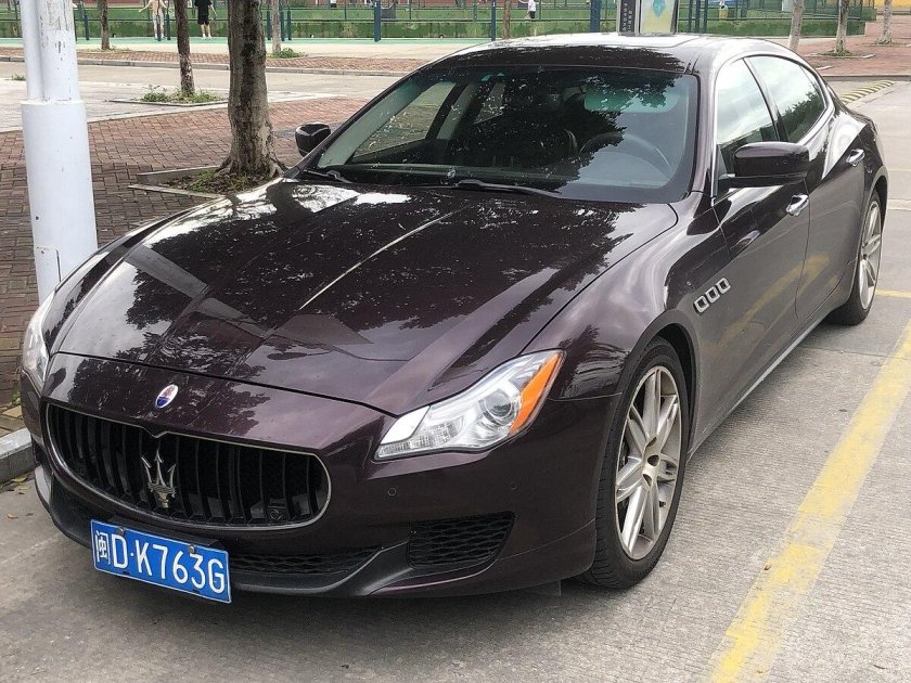 Maserati Quattroporte Логово монстра
