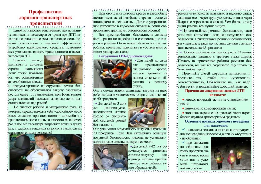 Профилактика ДТП