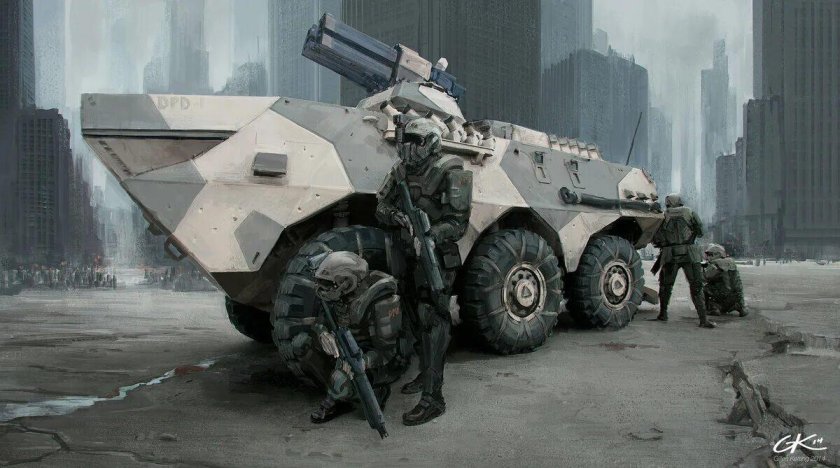 БТР Бизон Halo