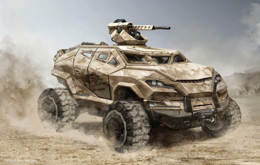 Багги Army futuristic