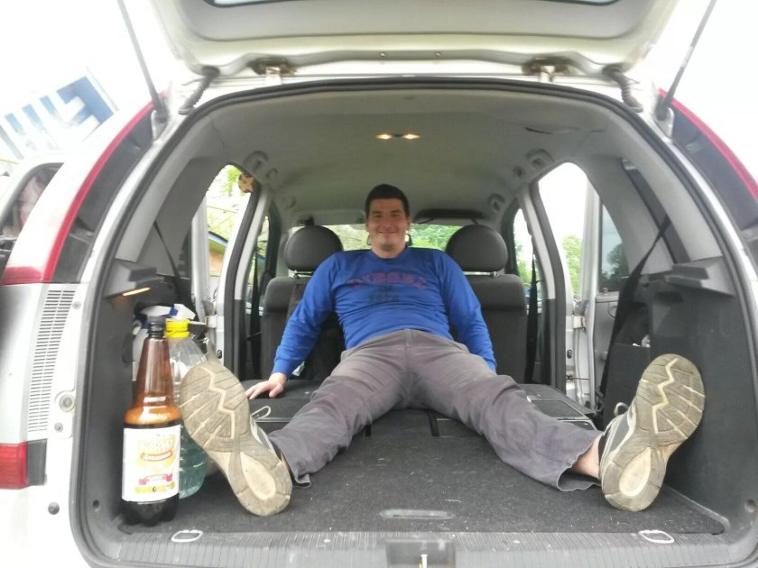 Opel Meriva багажник